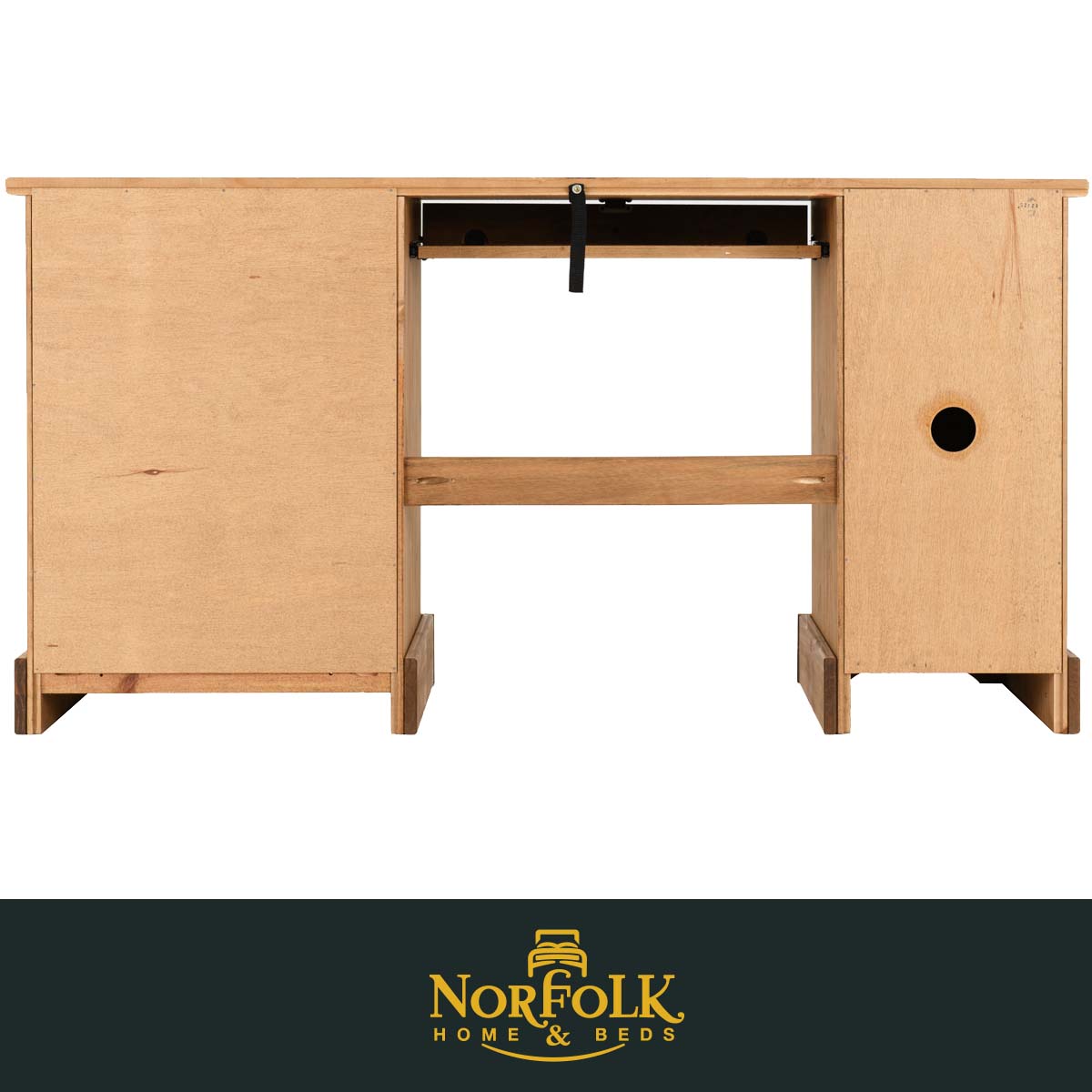 Corona Computer Desk Back