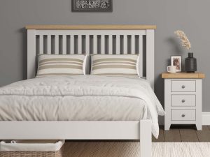 Windsor 4ft6 Low End Bed Ivory